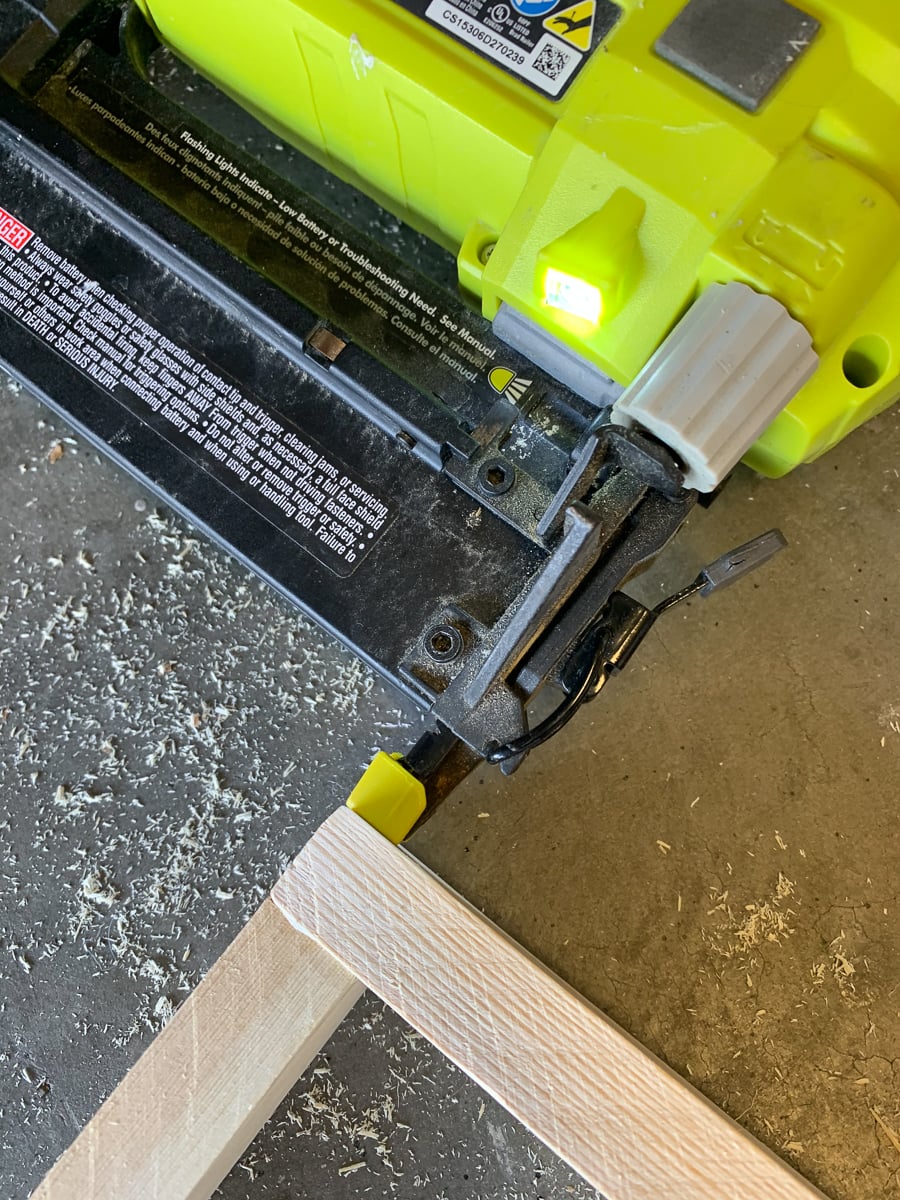 Building an oversized canvas for a DIY canvas painting