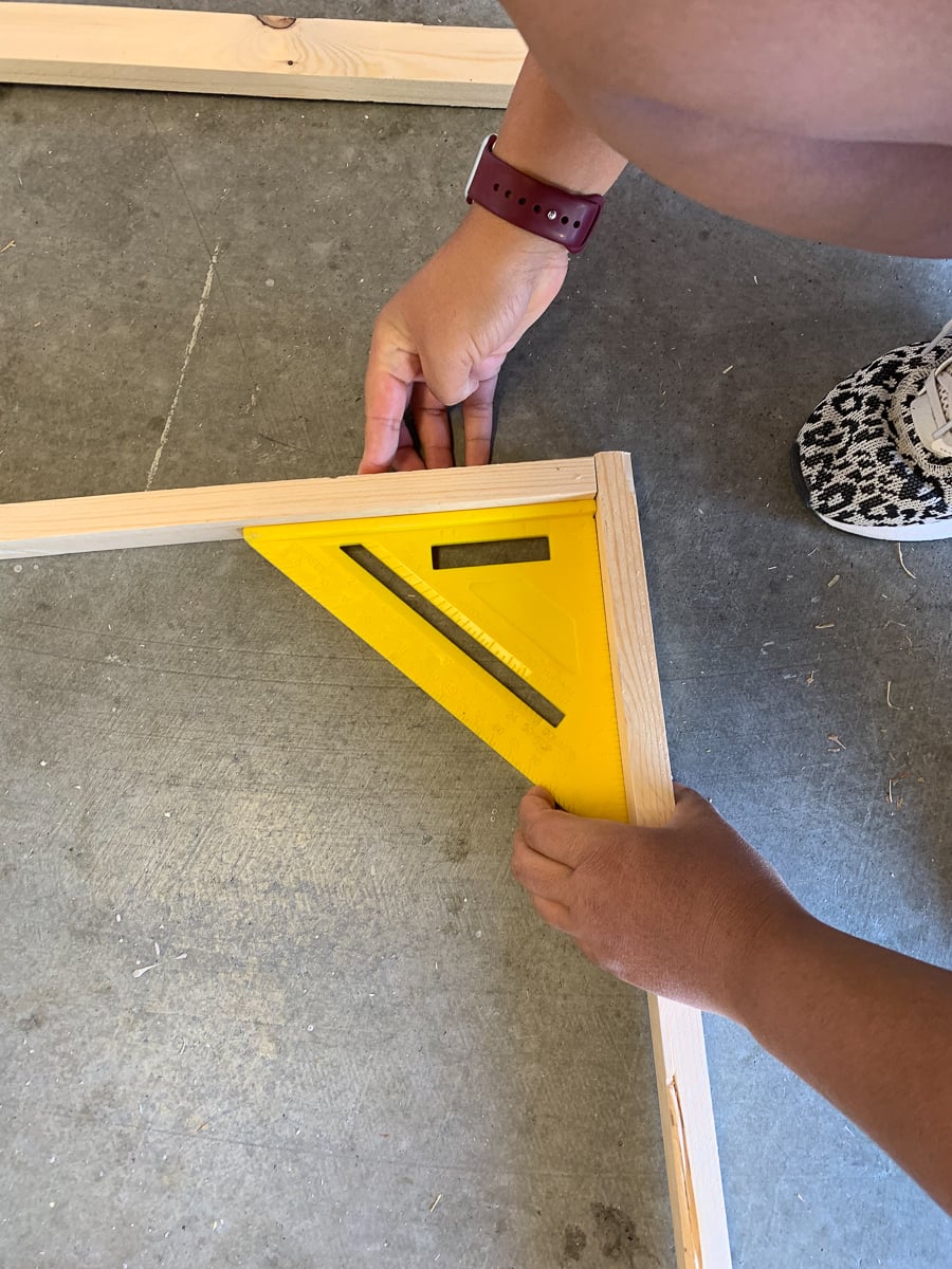 How I built a huge canvas for a canvas painting