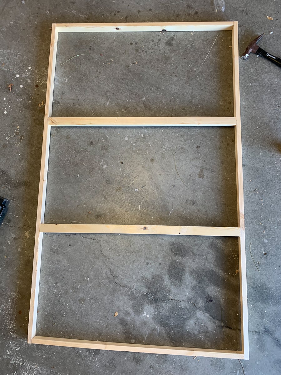 Building a huge canvas for a DIY canvas painting