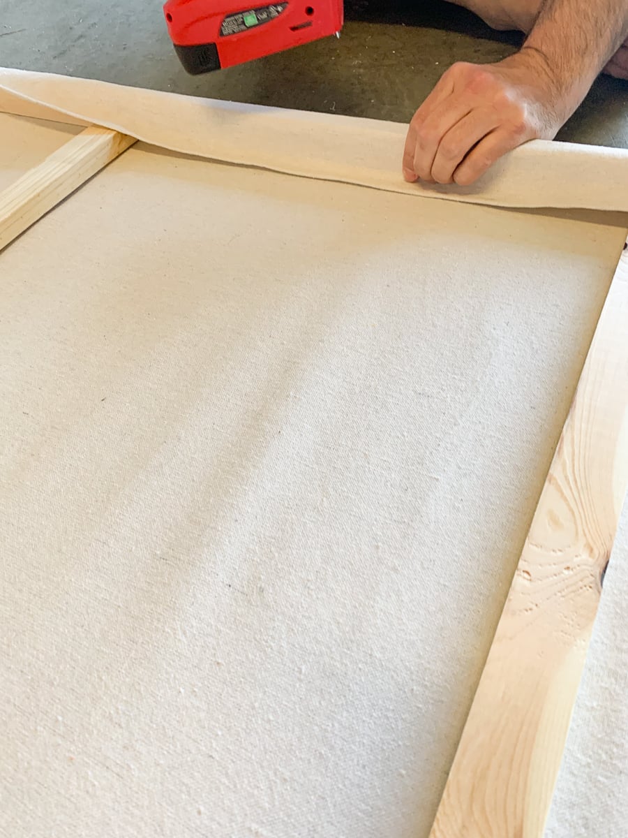 DIY canvas painting