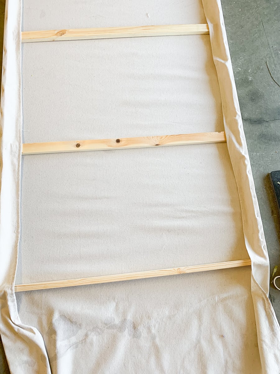 DIY Large Scale Canvas Painting