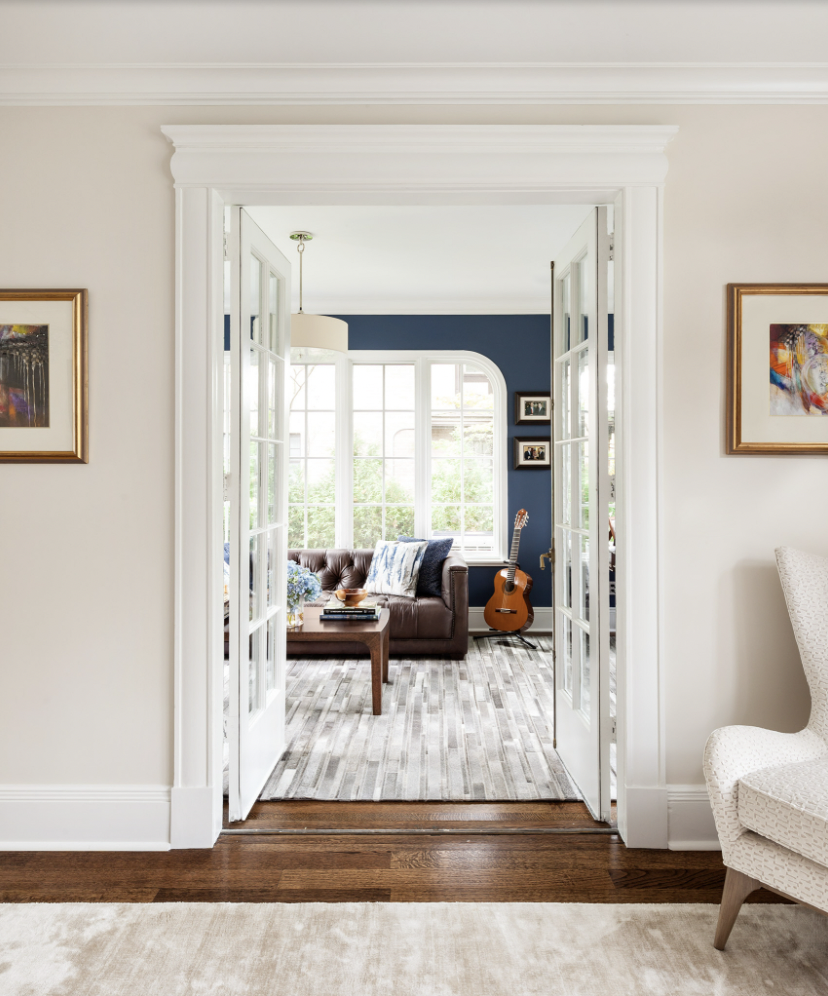 Benjamin Moore Ballet White walls